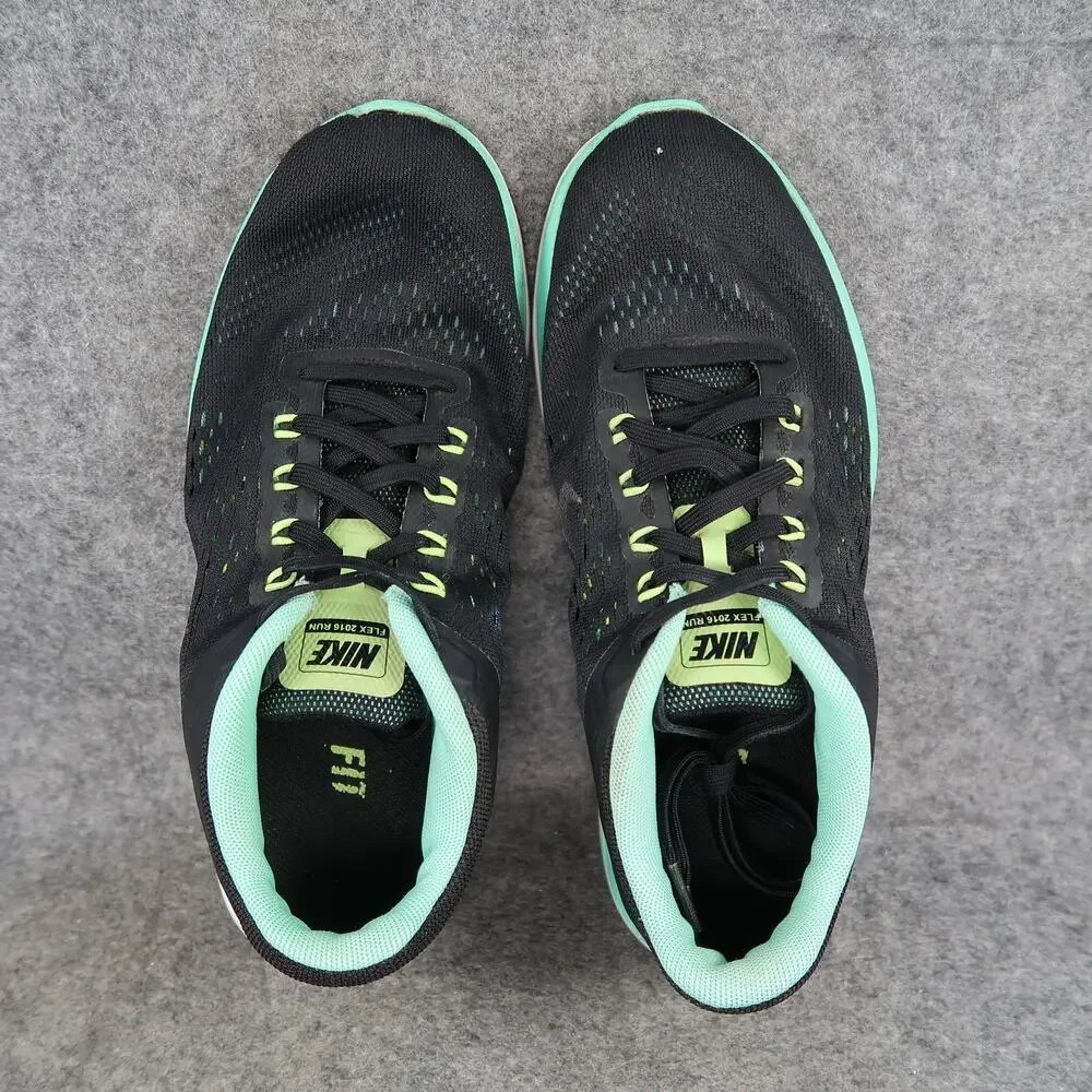 Nike Shoes Womens 8 Athletic Trainer Flex 2016 Run Sneaker Active Fitness Black